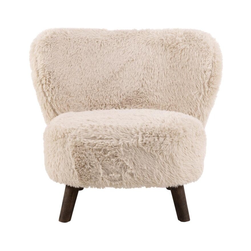 MENO Loungestol i Beige/natur