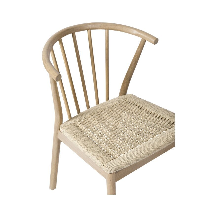 NONI Spisestol i Beige/natur