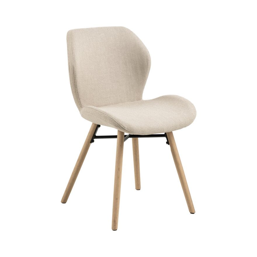 PETRI Spisestol i Beige/natur