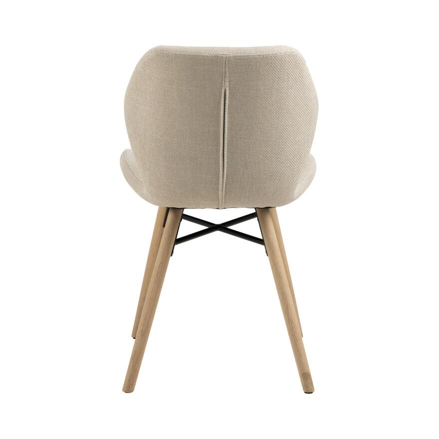PETRI Spisestol i Beige/natur