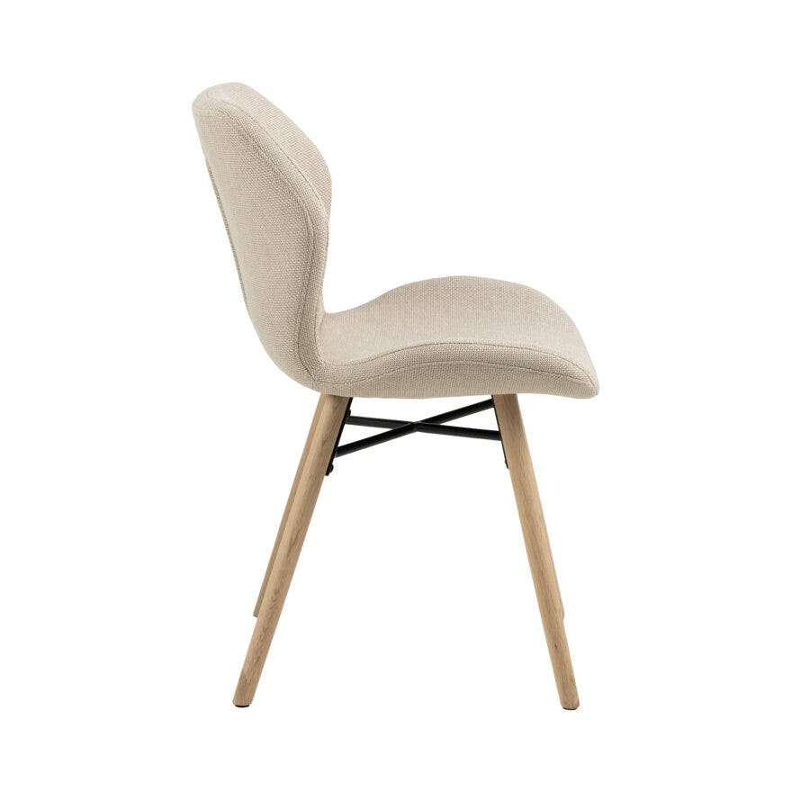 PETRI Spisestol i Beige/natur