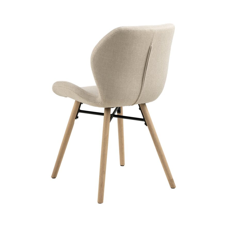 PETRI Spisestol i Beige/natur