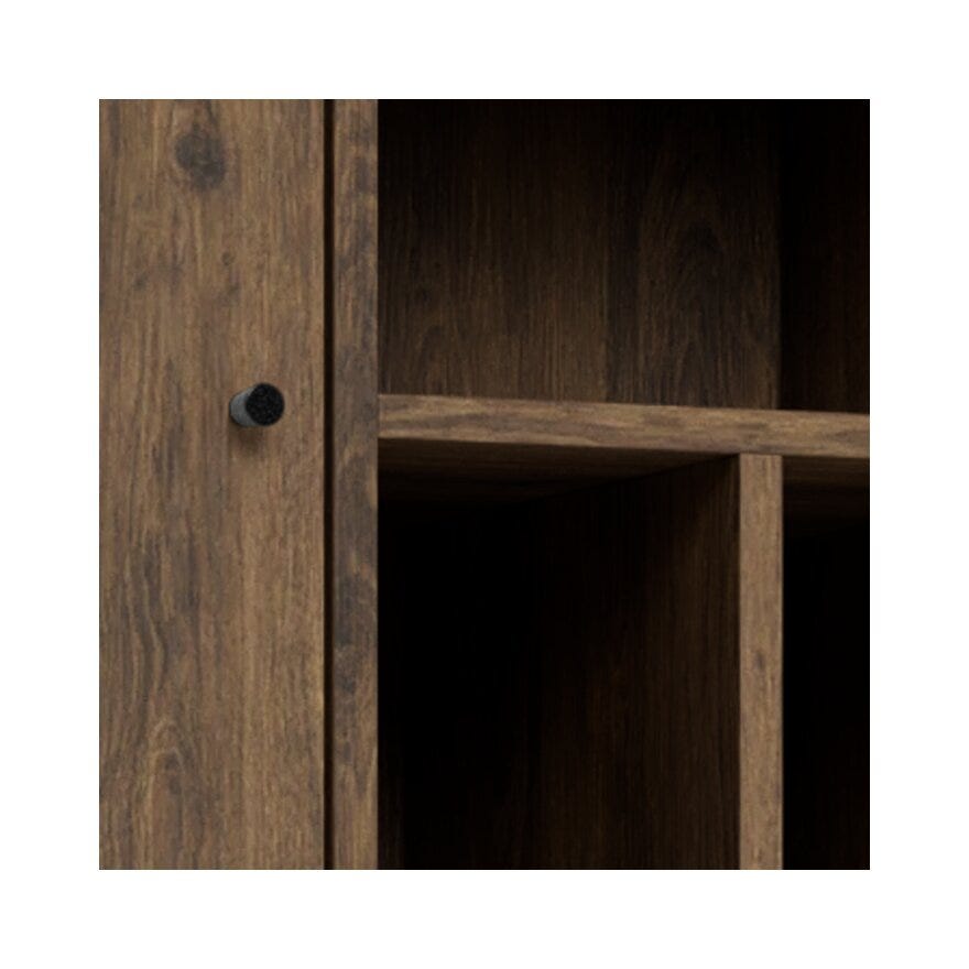 RANGOON Reol 60.5x30 cm i Brun