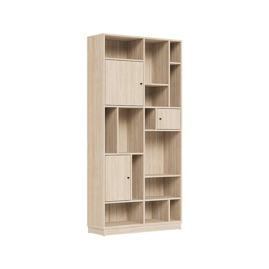RANGOON Reol 90x30 cm i Beige/natur
