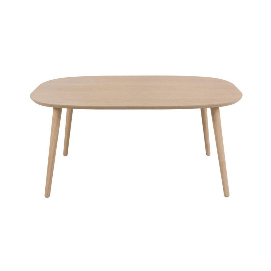 ROSLIN Ovalt sofabord 100x75 cm i Beige/natur