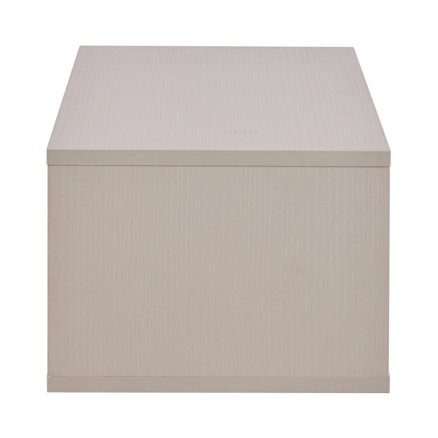 SANDNES Vegghengt nattbord 46x30 cm i Beige/natur