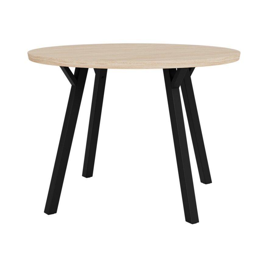 SMOKE Spisebord Ø105 cm i Beige/natur
