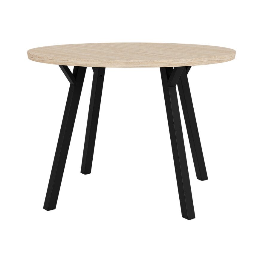 SMOKE Spisebord Ø105 cm i Beige/natur