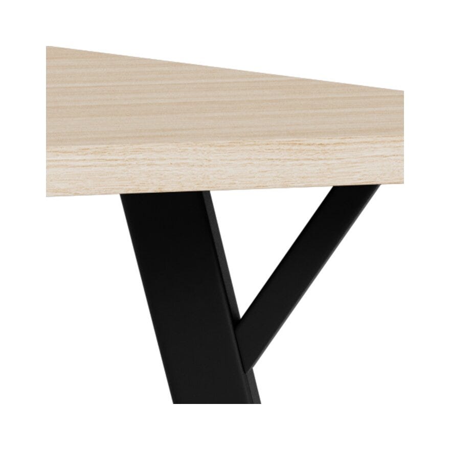 SMOKE Spisebord 120x80 cm i Beige/natur
