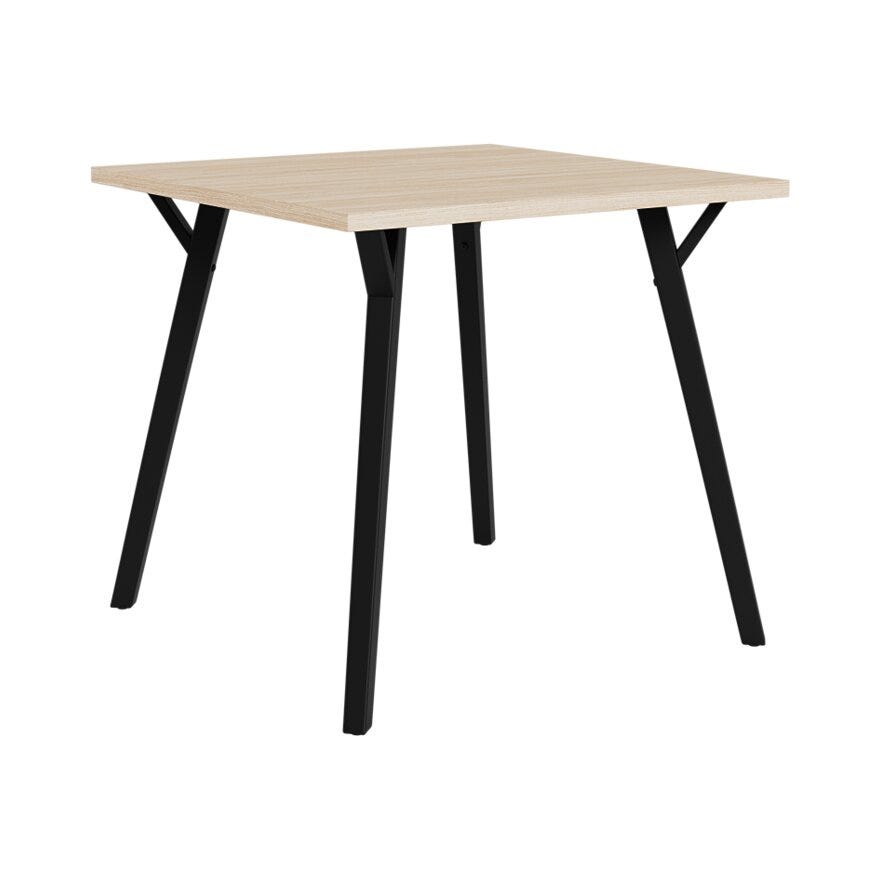 SMOKE Spisebord 80x80 cm i Beige/natur