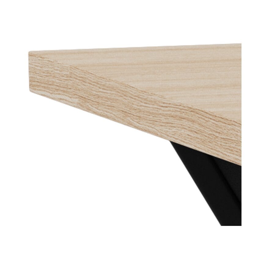 SMOKE Spisebord 80x80 cm i Beige/natur
