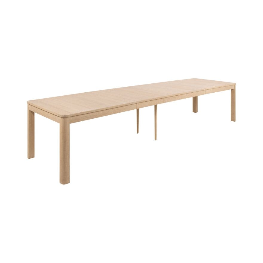 SOUTHAMPTON Spisebord 100x220 cm i Beige/natur