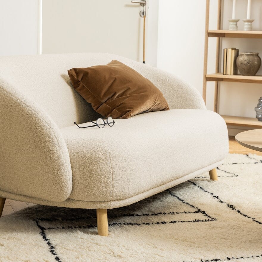 SPRINGVILLE 2,5 seter i Beige/natur