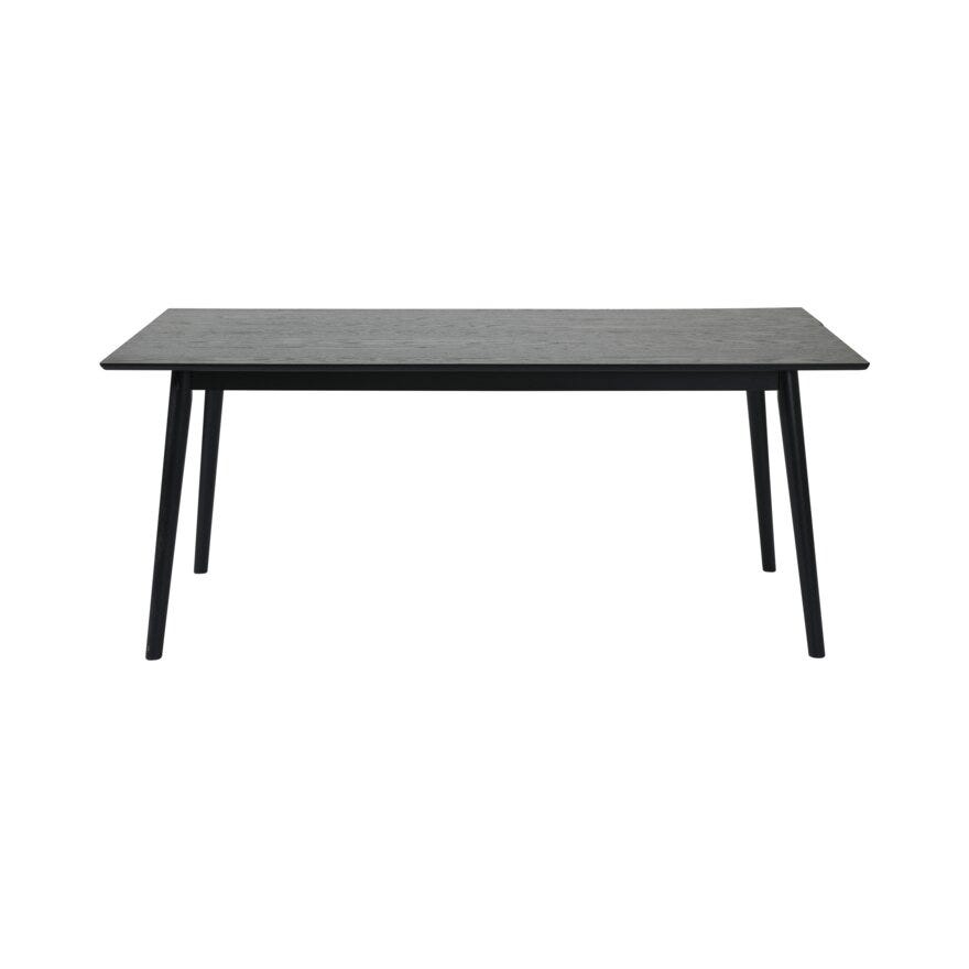 TRONDHEIM Spisebord 90x180 cm i Svart