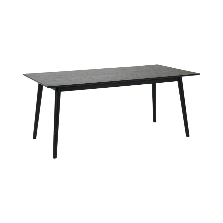 TRONDHEIM Spisebord 90x180 cm i Svart