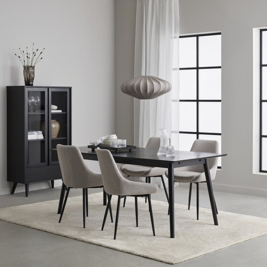 TRYM Spisestol i Beige/natur