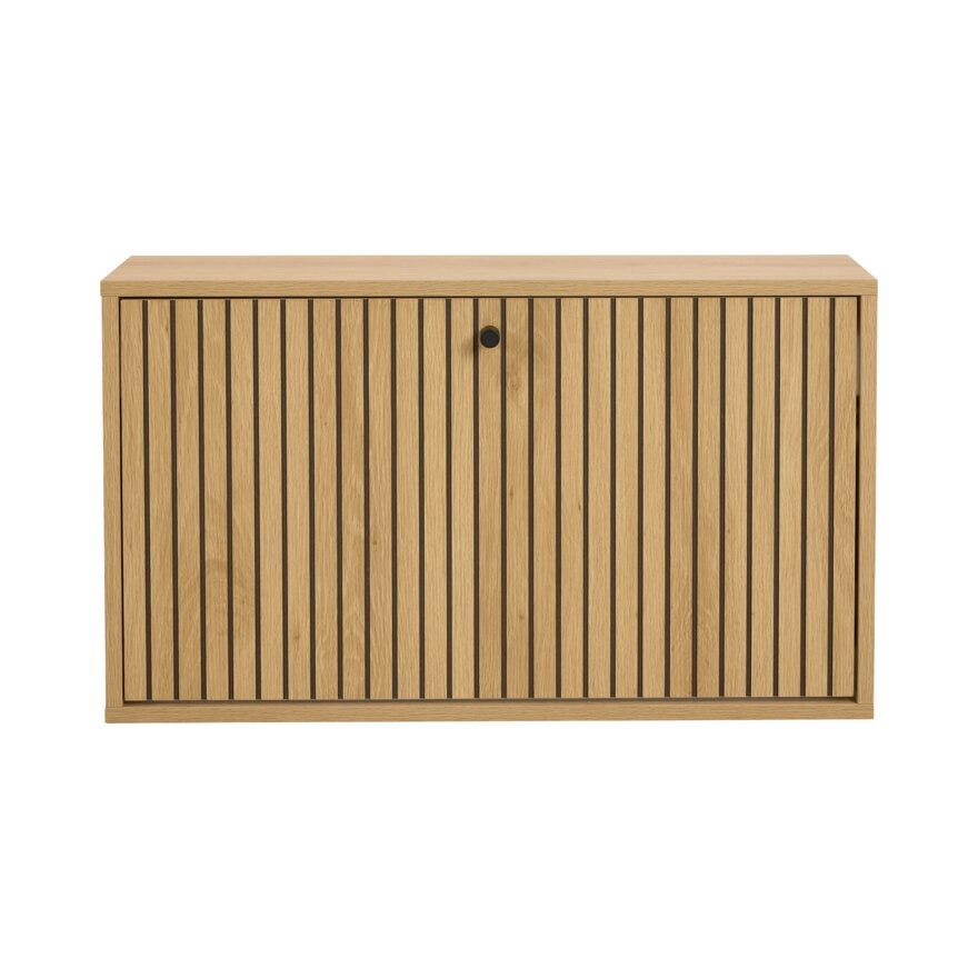 VINSTRA Skoskap 71.6x17 cm i Beige/natur