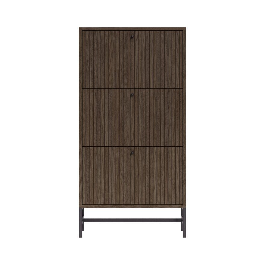 VINSTRA Skoskap 71.6x25 cm i Brun