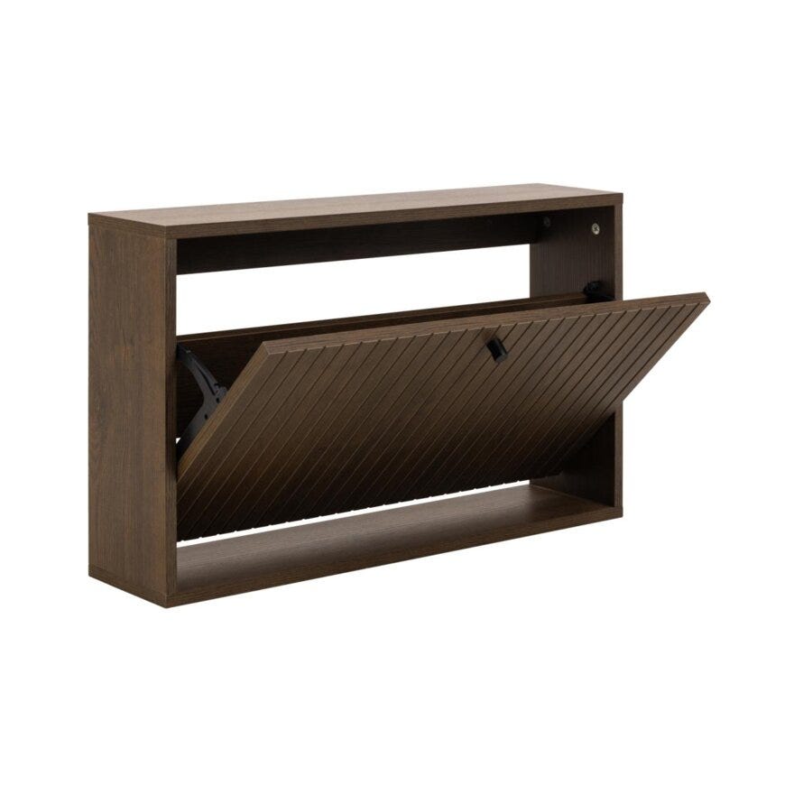 VINSTRA Skoskap 71.6x17 cm i Brun