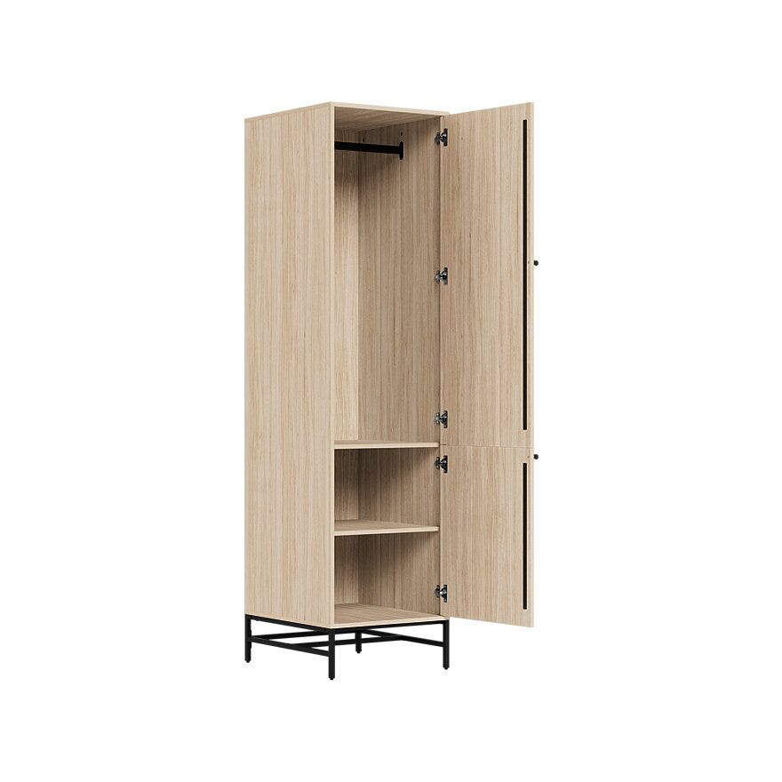 VINSTRA Garderobeskap 51x60 cm i Beige/natur