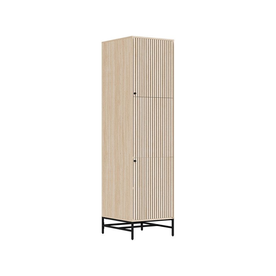 VINSTRA Garderobeskap 51x60 cm i Beige/natur