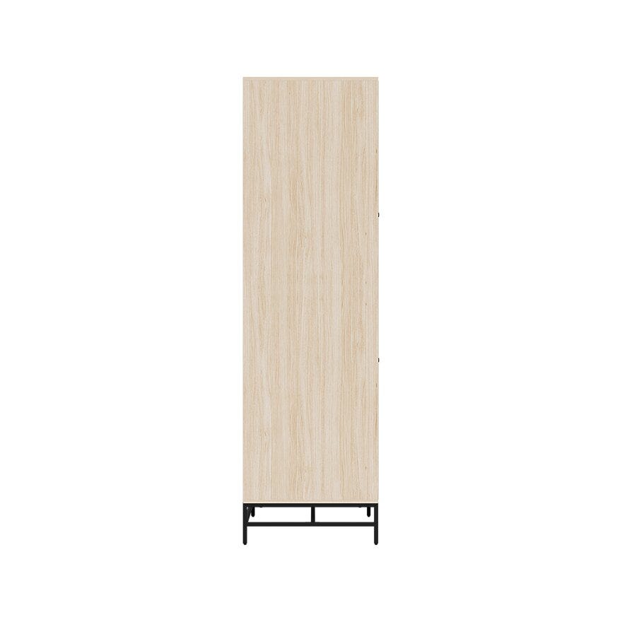 VINSTRA Garderobeskap 51x60 cm i Beige/natur