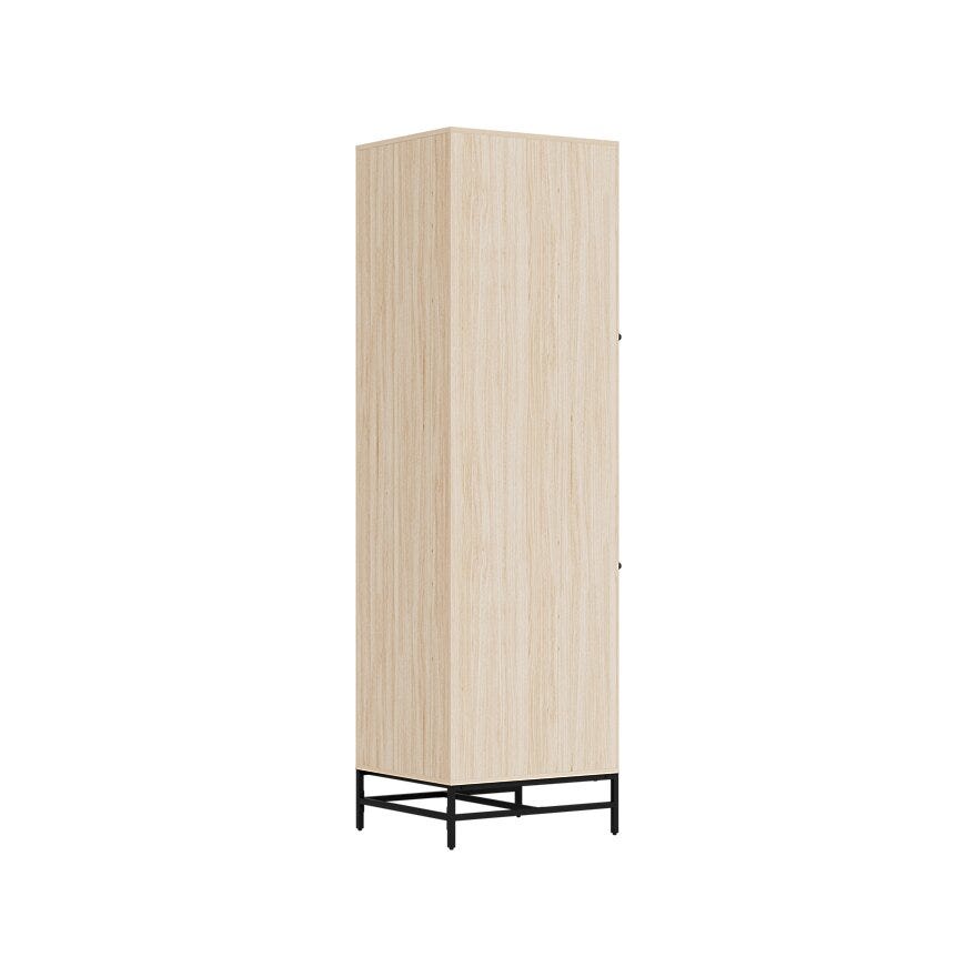 VINSTRA Garderobeskap 51x60 cm i Beige/natur