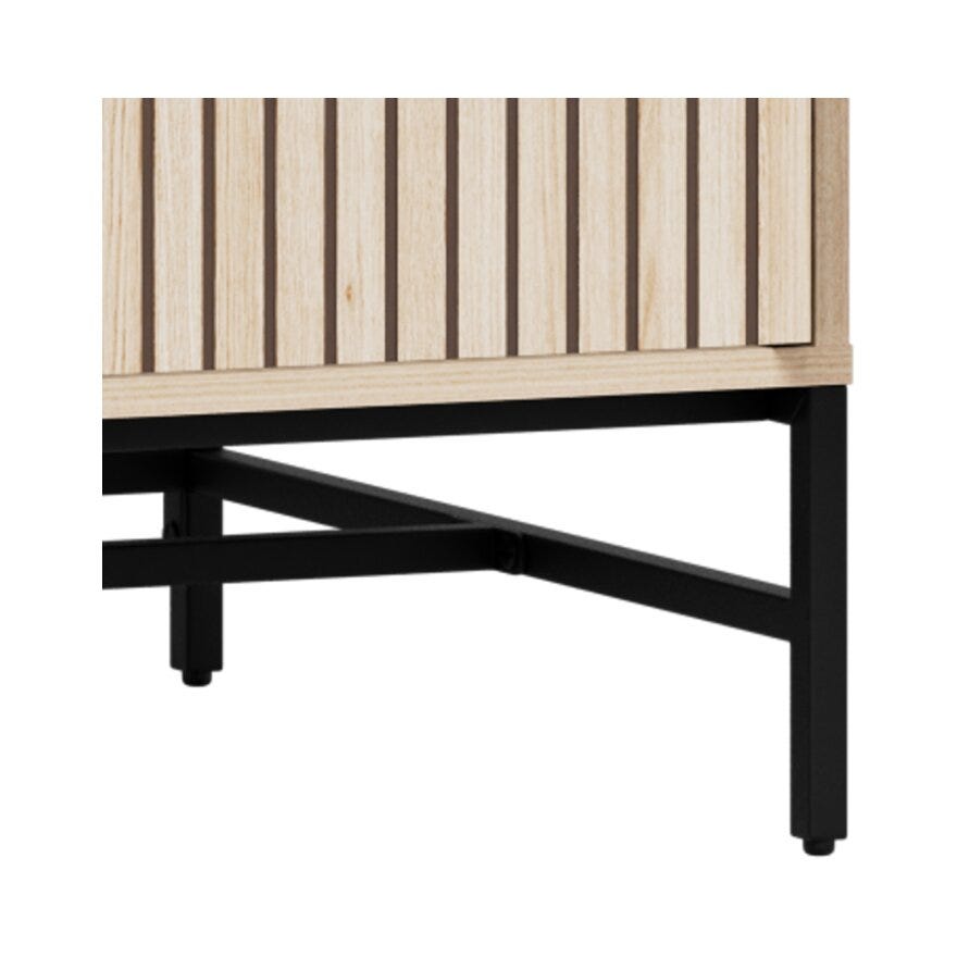 VINSTRA Garderobeskap 51x60 cm i Beige/natur