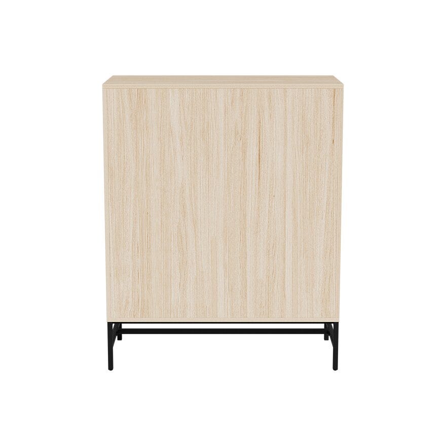VINSTRA Kommode 81x40 cm i Beige/natur