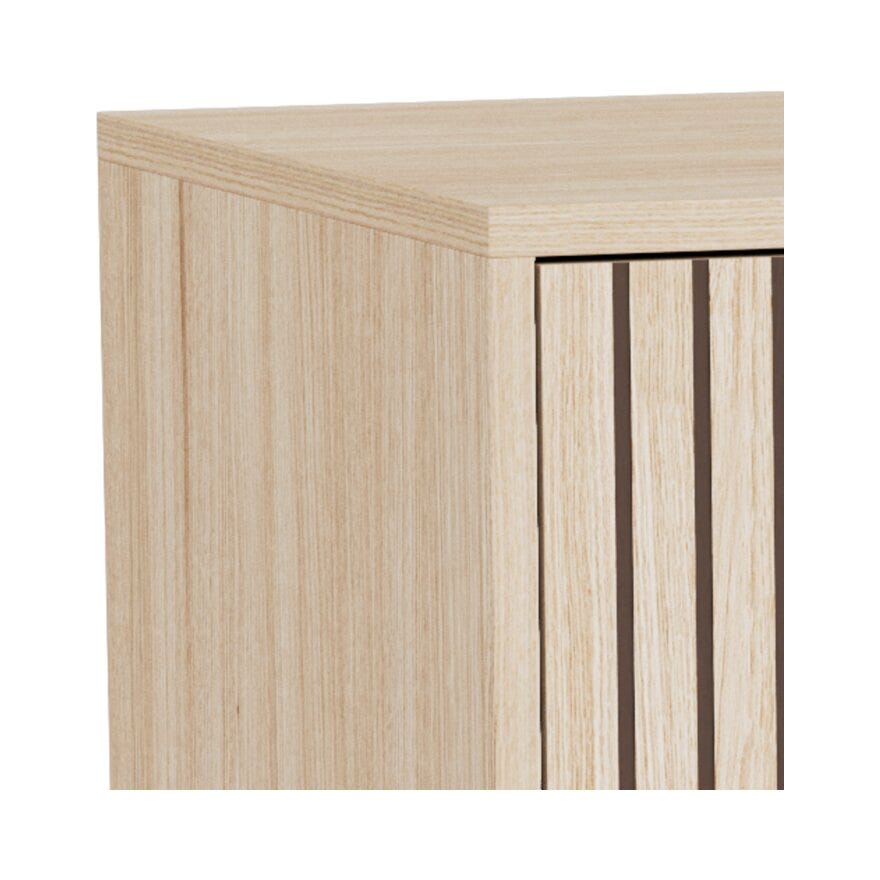 VINSTRA Kommode 81x40 cm i Beige/natur