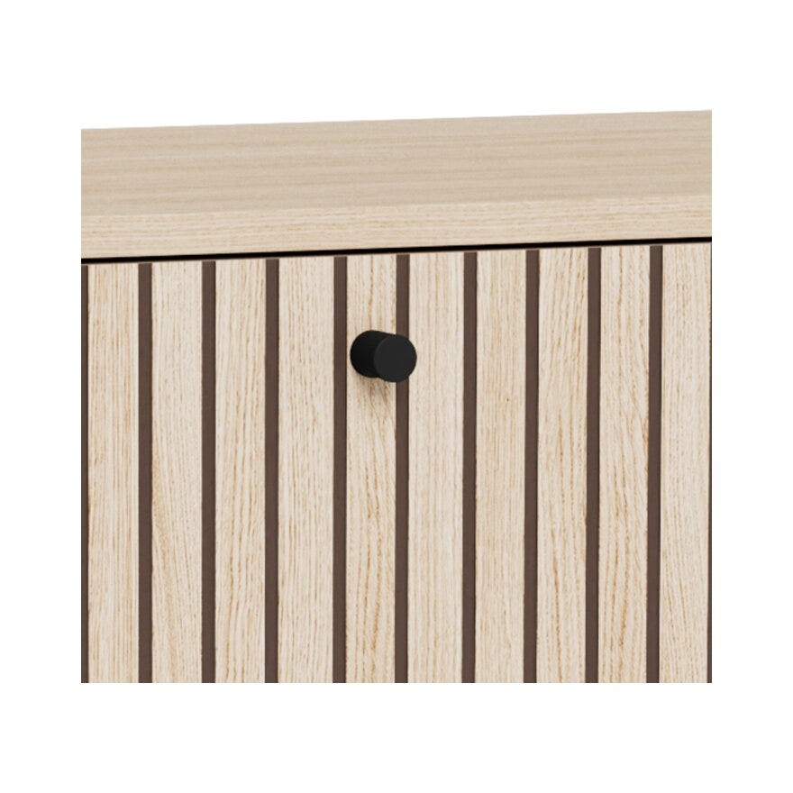 VINSTRA Kommode 81x40 cm i Beige/natur
