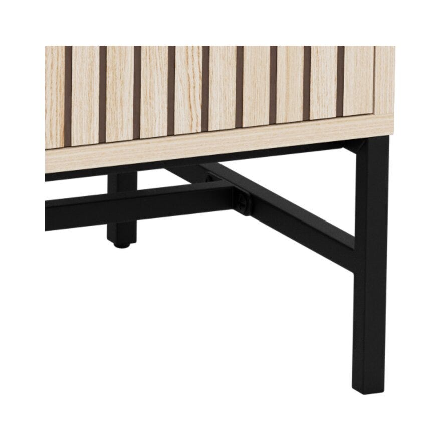 VINSTRA Kommode 81x40 cm i Beige/natur