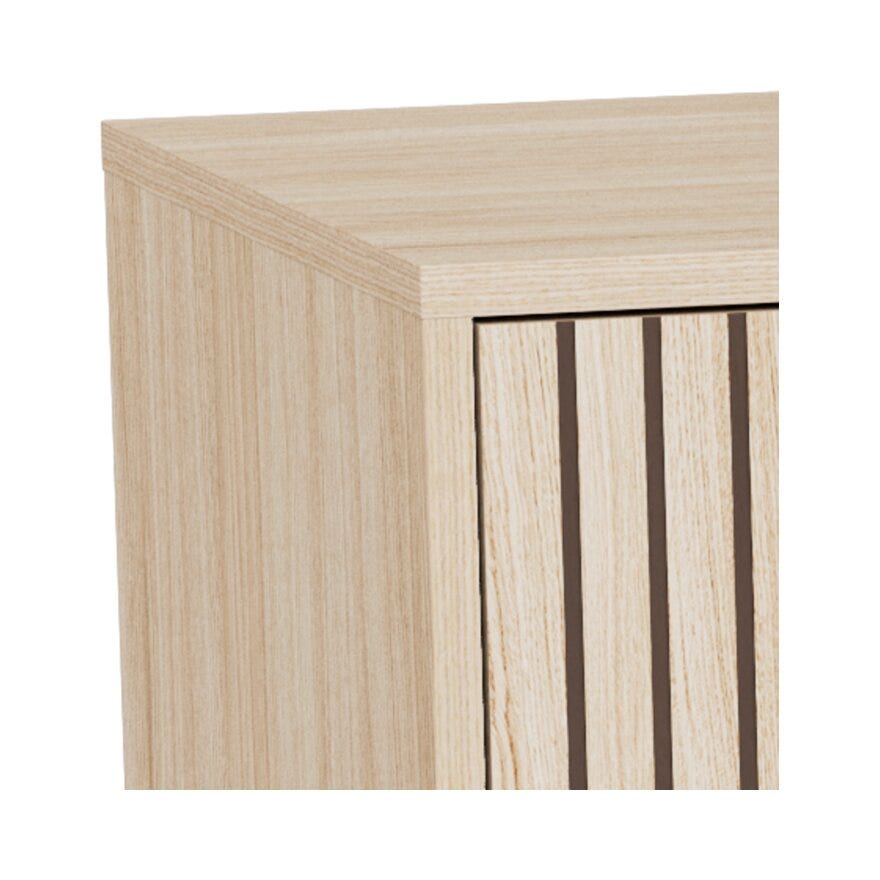 VINSTRA Kommode 81x40 cm i Beige/natur