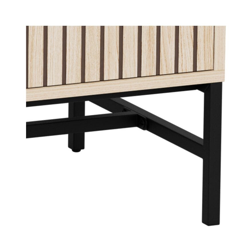 VINSTRA Kommode 81x40 cm i Beige/natur