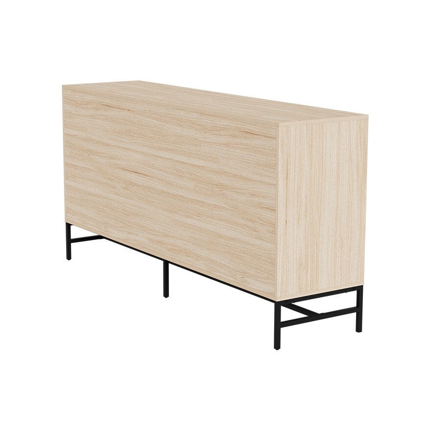 VINSTRA Kommode 158x40 cm i Beige/natur