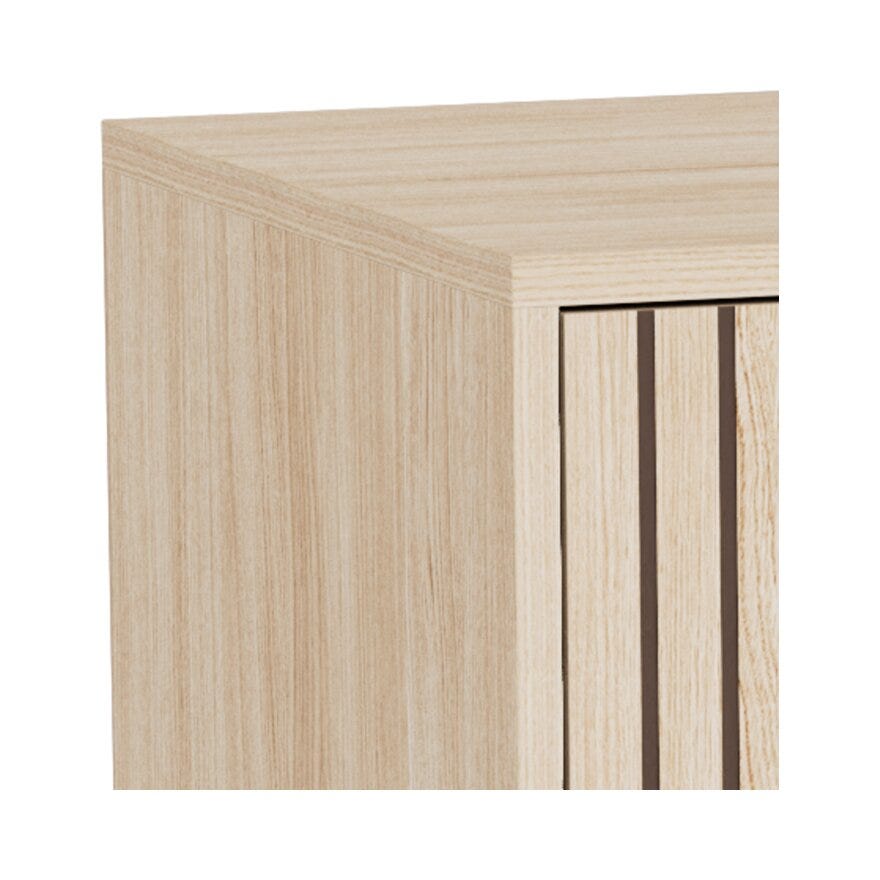 VINSTRA Kommode 158x40 cm i Beige/natur