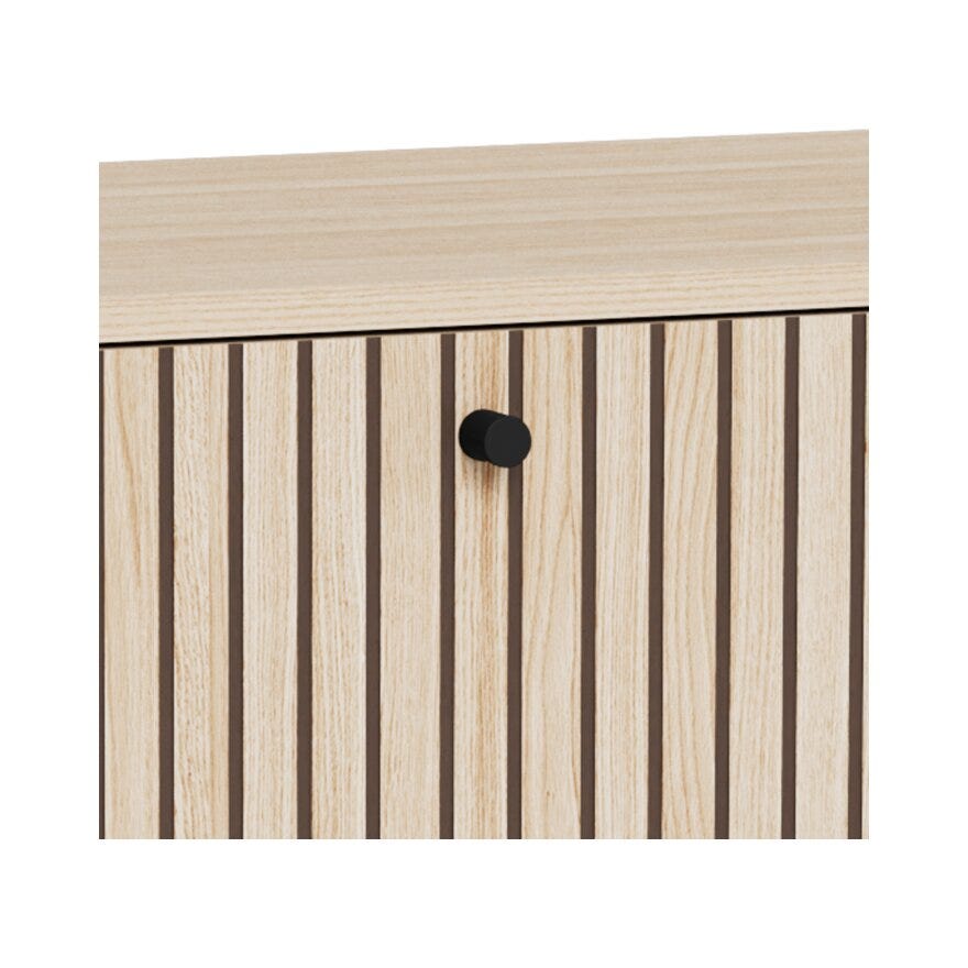 VINSTRA Kommode 158x40 cm i Beige/natur