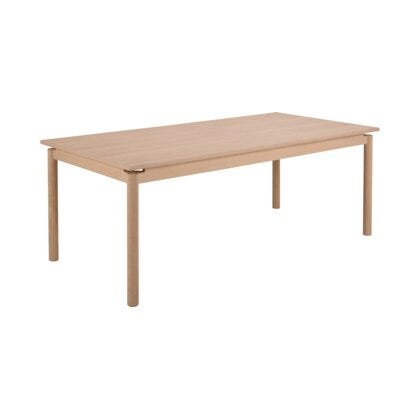 WOLIN Spisebord 100x200 cm i Beige/natur