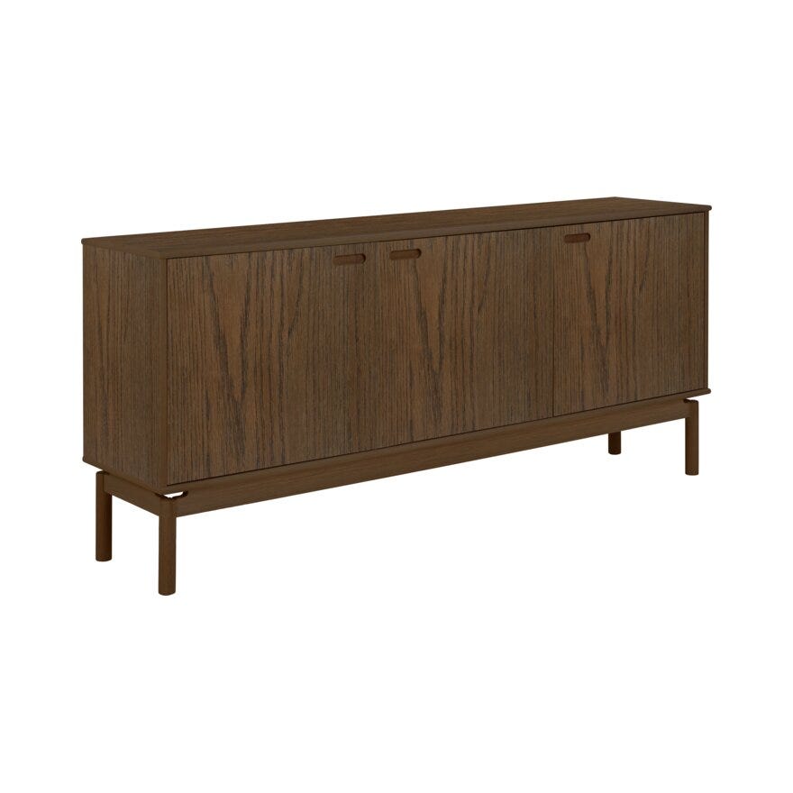 WOLIN Skjenk 180x40 cm i Brun