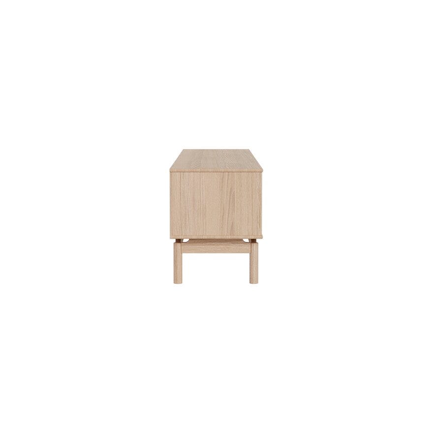 WOLIN TV-benk 210 cm i Beige/natur