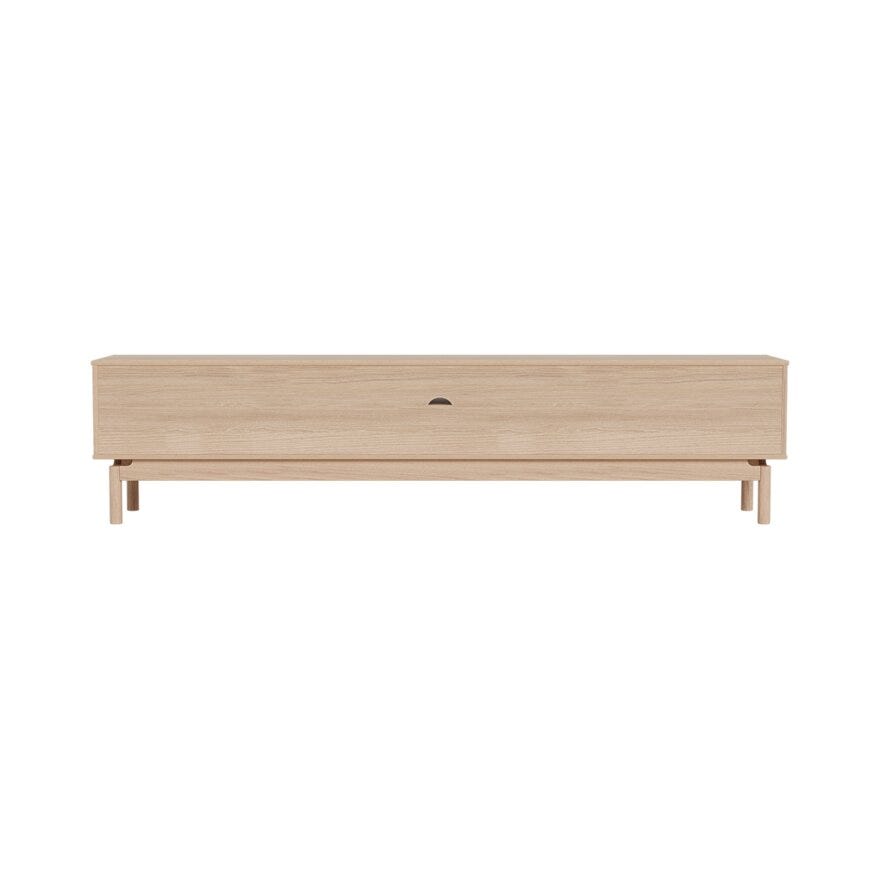 WOLIN TV-benk 210 cm i Beige/natur