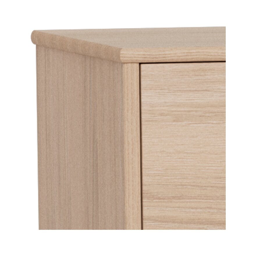 WOLIN TV-benk 210 cm i Beige/natur