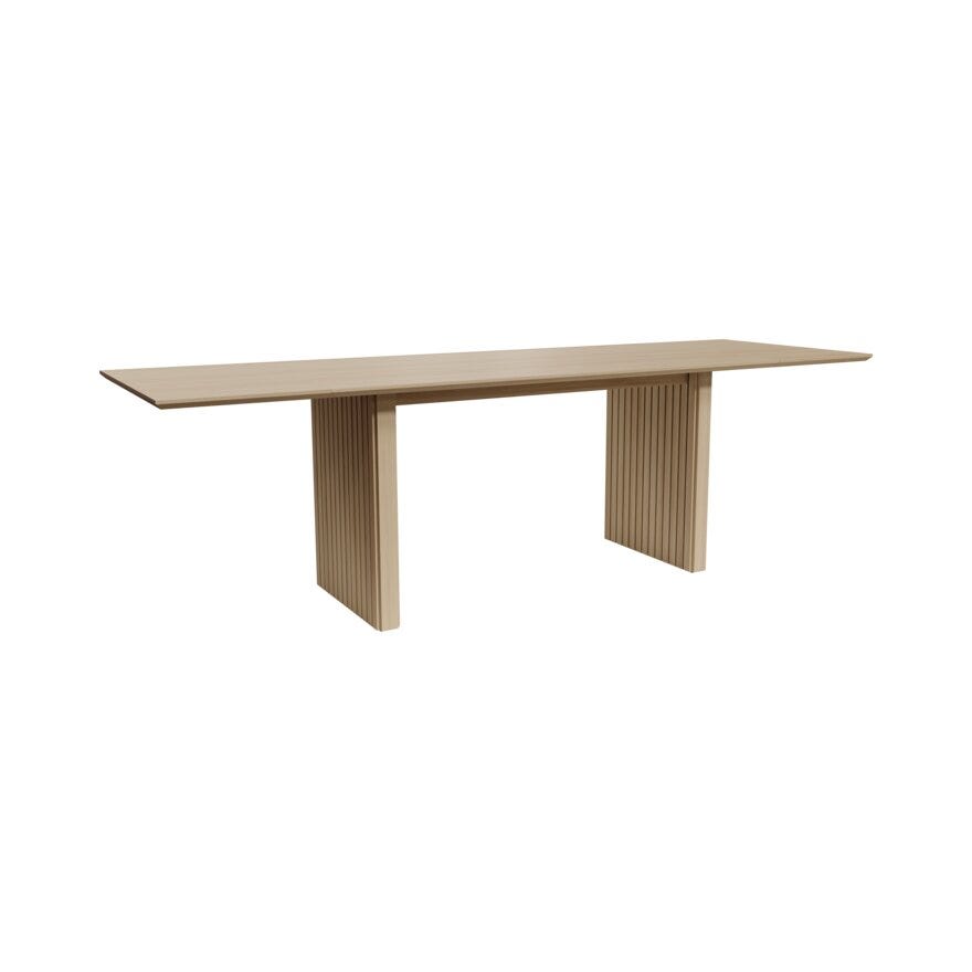 STRYN Spisebord 80x160 cm i Beige/natur