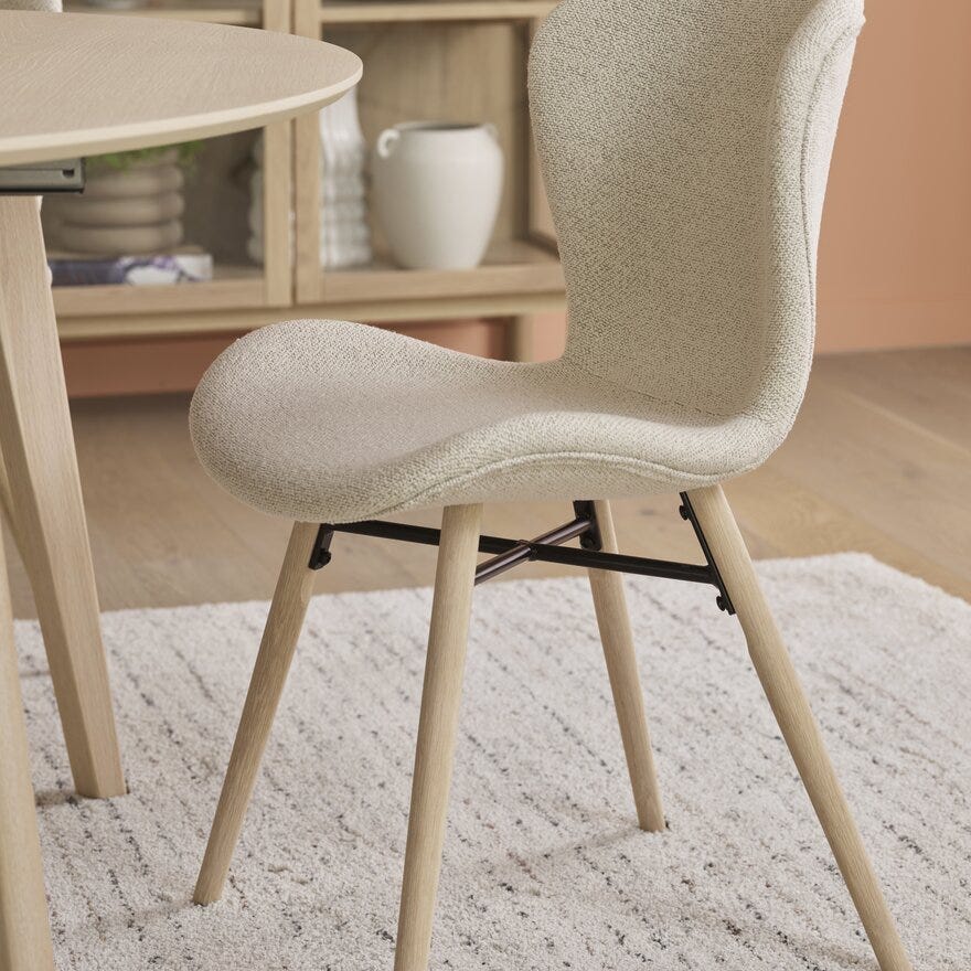 Wanda beige spisestol