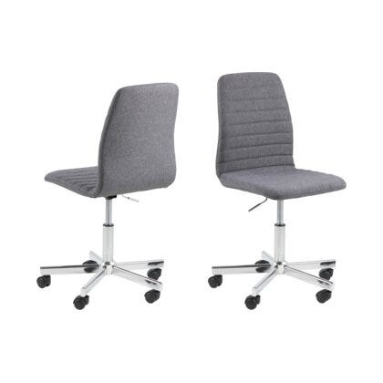 AMANDA Kontorstol i Grå