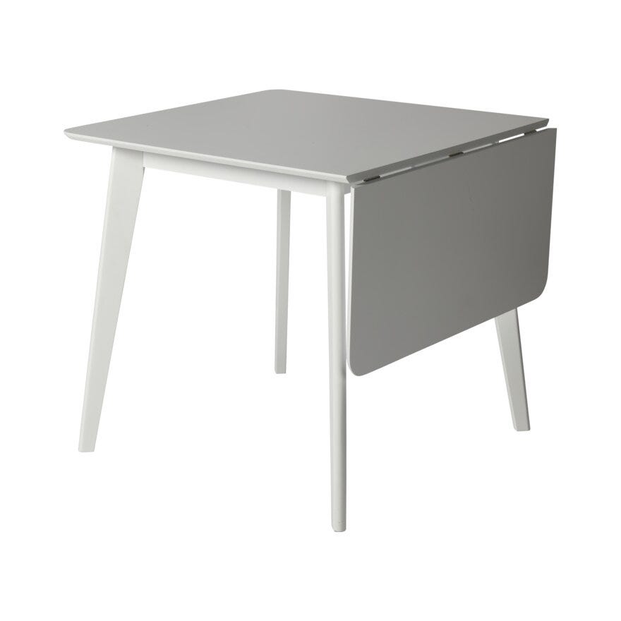 FALSTER Kjøkkenbord 80x80 cm i Hvit