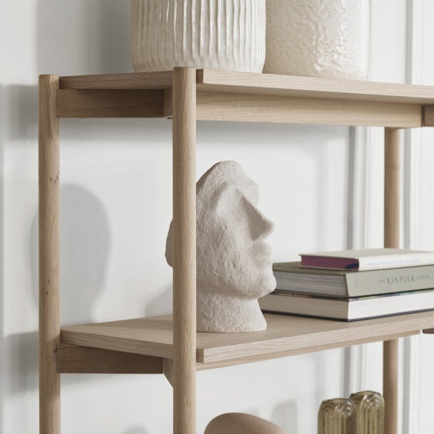 GOTLAND Reol B:90 cm i Hvit