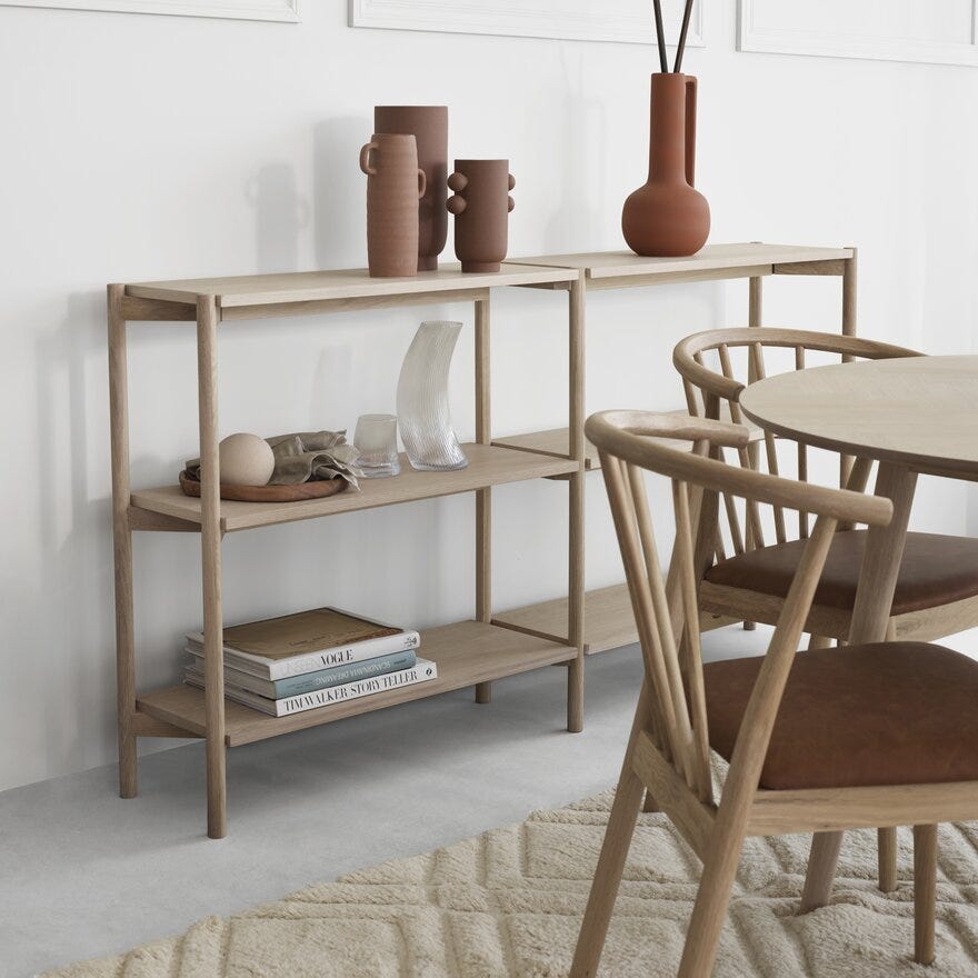 GOTLAND Reol B:170 cm i Hvit