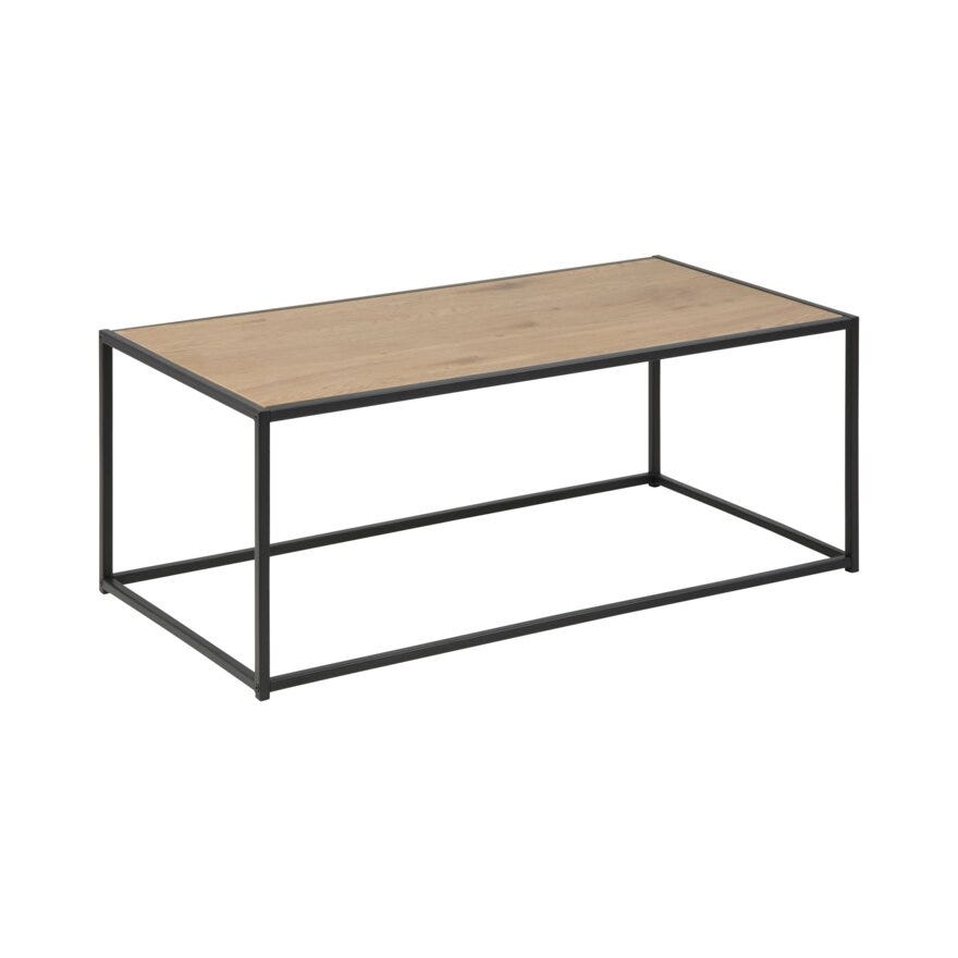 SEAFORD Sofabord 50x100 cm i Beige/natur