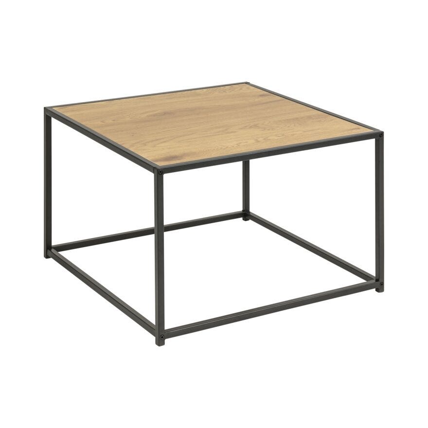 SEAFORD Sofabord 60x60 cm i Beige/natur